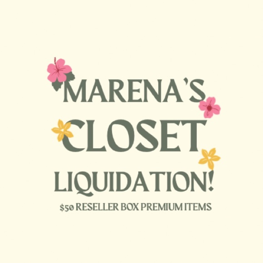 Live closet is closing! Premium reseller box!